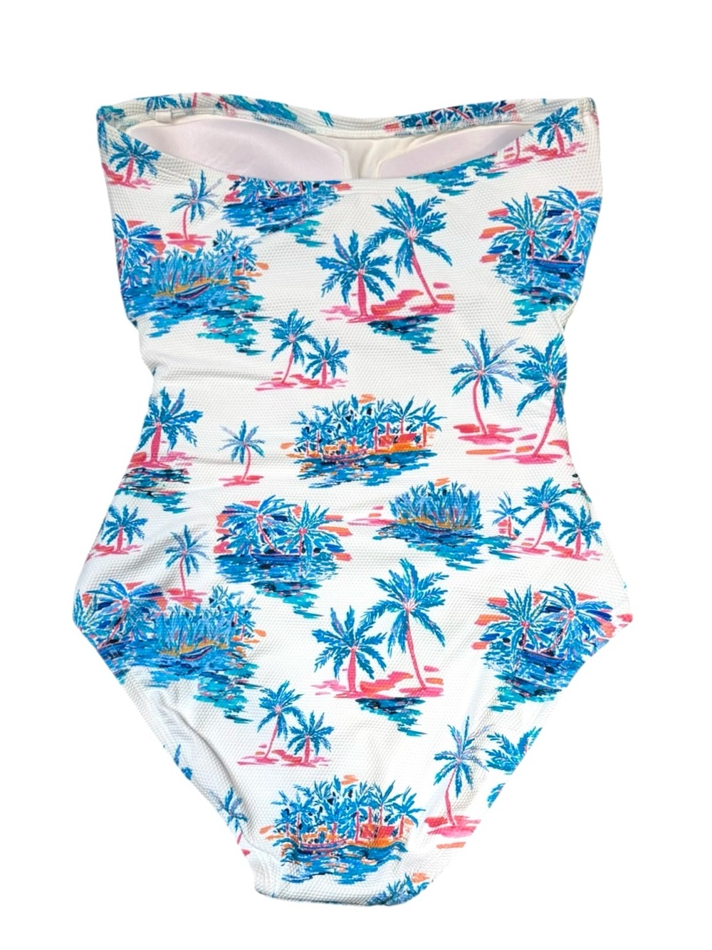 Tommy Bahama Island Cays Oasis Bandeau One Piece - Picture 8 of 13